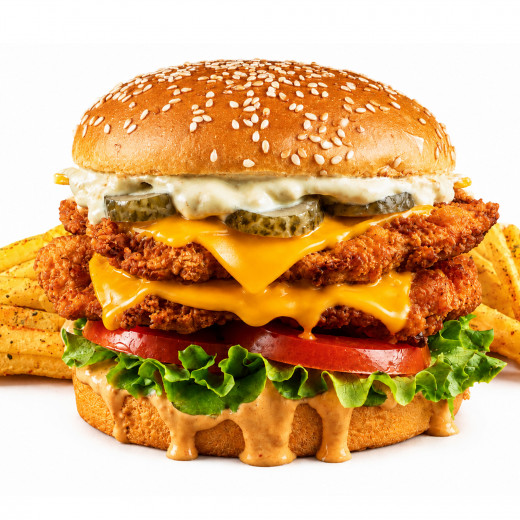 OHANNES BUFFALO CHİCKEN BURGER