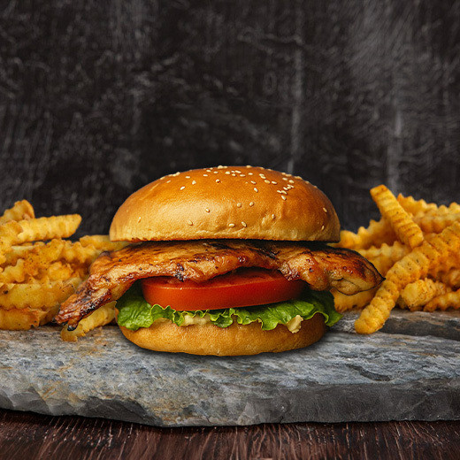 GRILLED CHICKEN BURGER