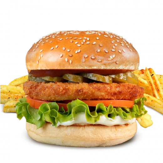 GOLDEN CHICKEN BURGER